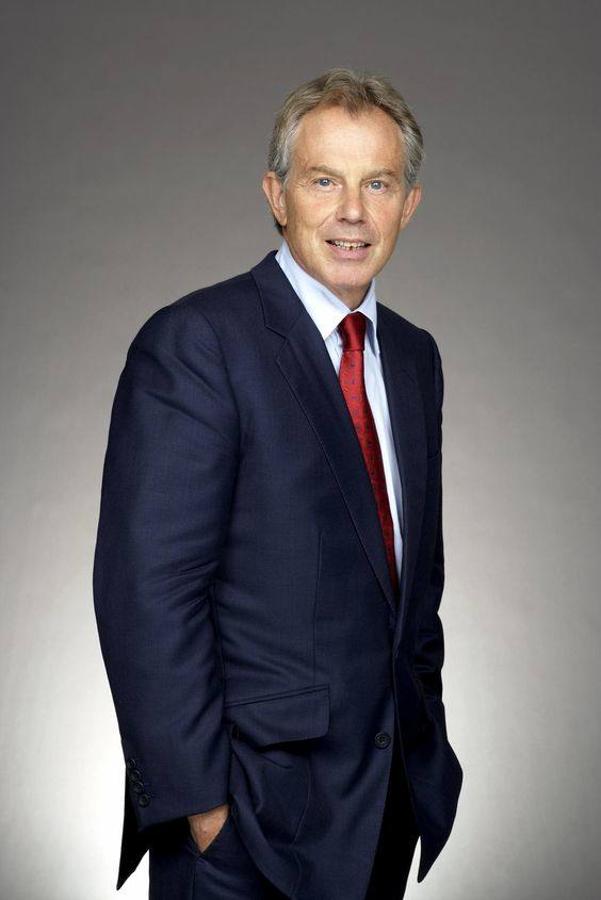 Tony Blair. Fue primer ministro del Reino Unido entre 1997 y 2007