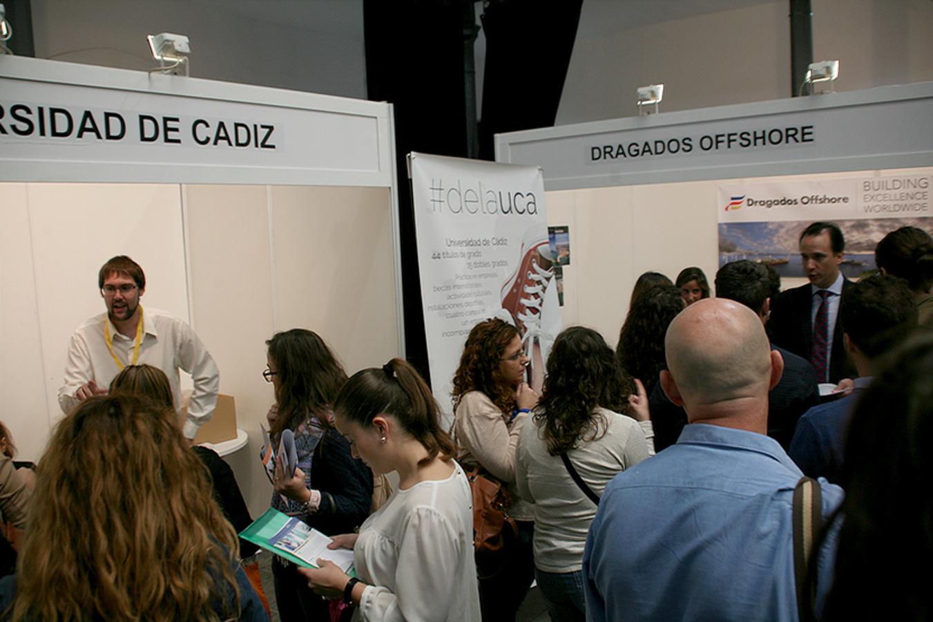 Así es la Feria del Empleo 2016 celebrada en Cádiz