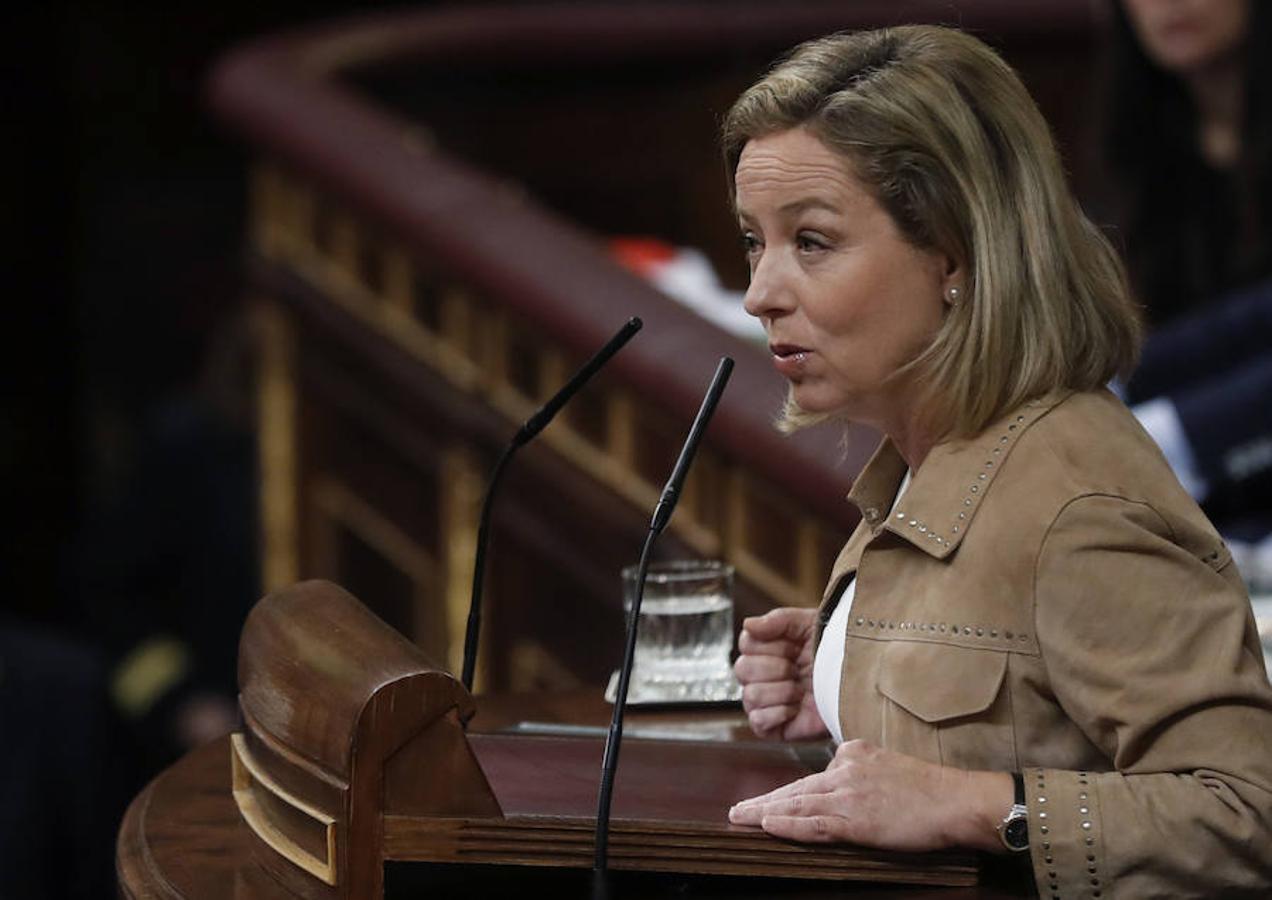 La diputada de Coalición Canaria, Ana Oramas, ha recibido aplausos de la mayoría de los diputados tras su intervención. 