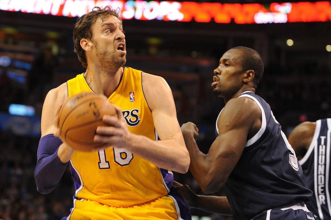 Así se ha transformado Pau Gasol desde que debutó en la NBA