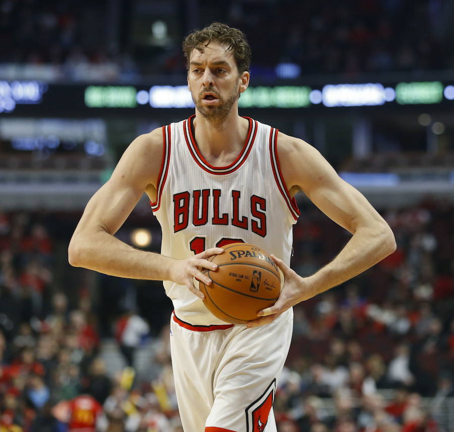 Así se ha transformado Pau Gasol desde que debutó en la NBA