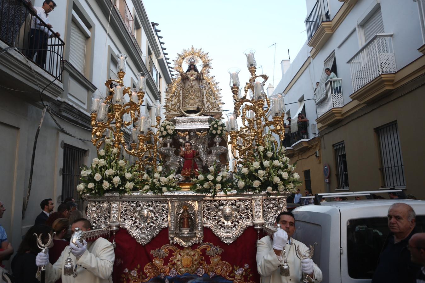 Procesión de la Virgen de la Palma Coronada