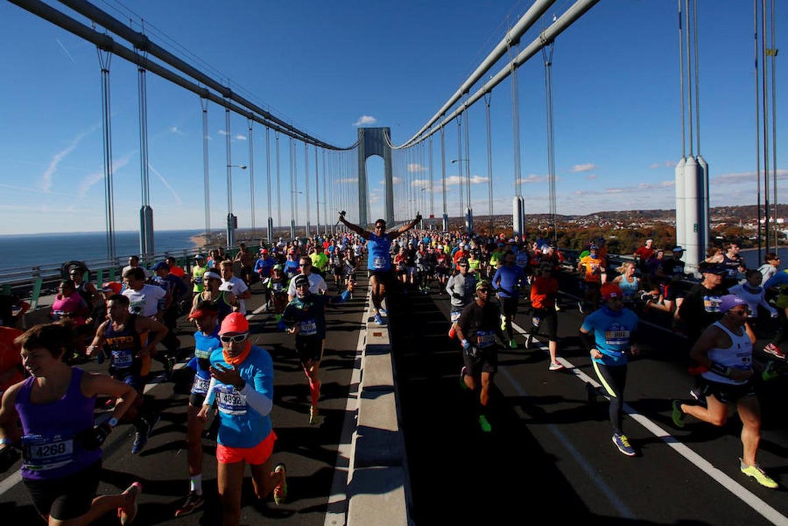 Las mejores imágenes del maratón de Nueva York