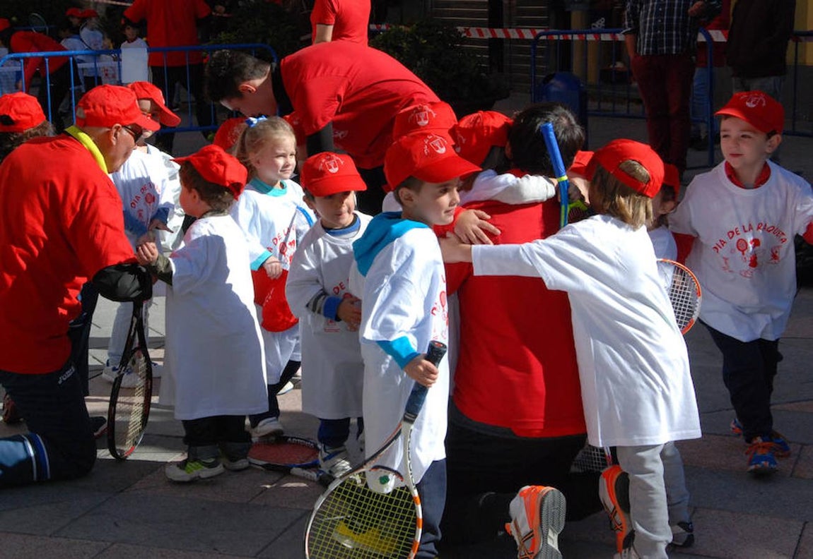 Más de 600 niños de toda la región en la XIV edición del Día de la Raqueta de Talavera