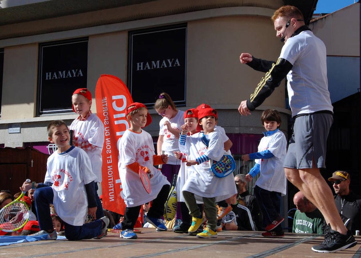 Más de 600 niños de toda la región en la XIV edición del Día de la Raqueta de Talavera