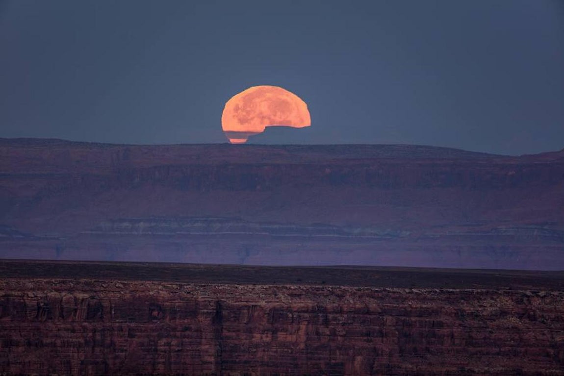 El desierto de Utah (Estados Unidos). 
