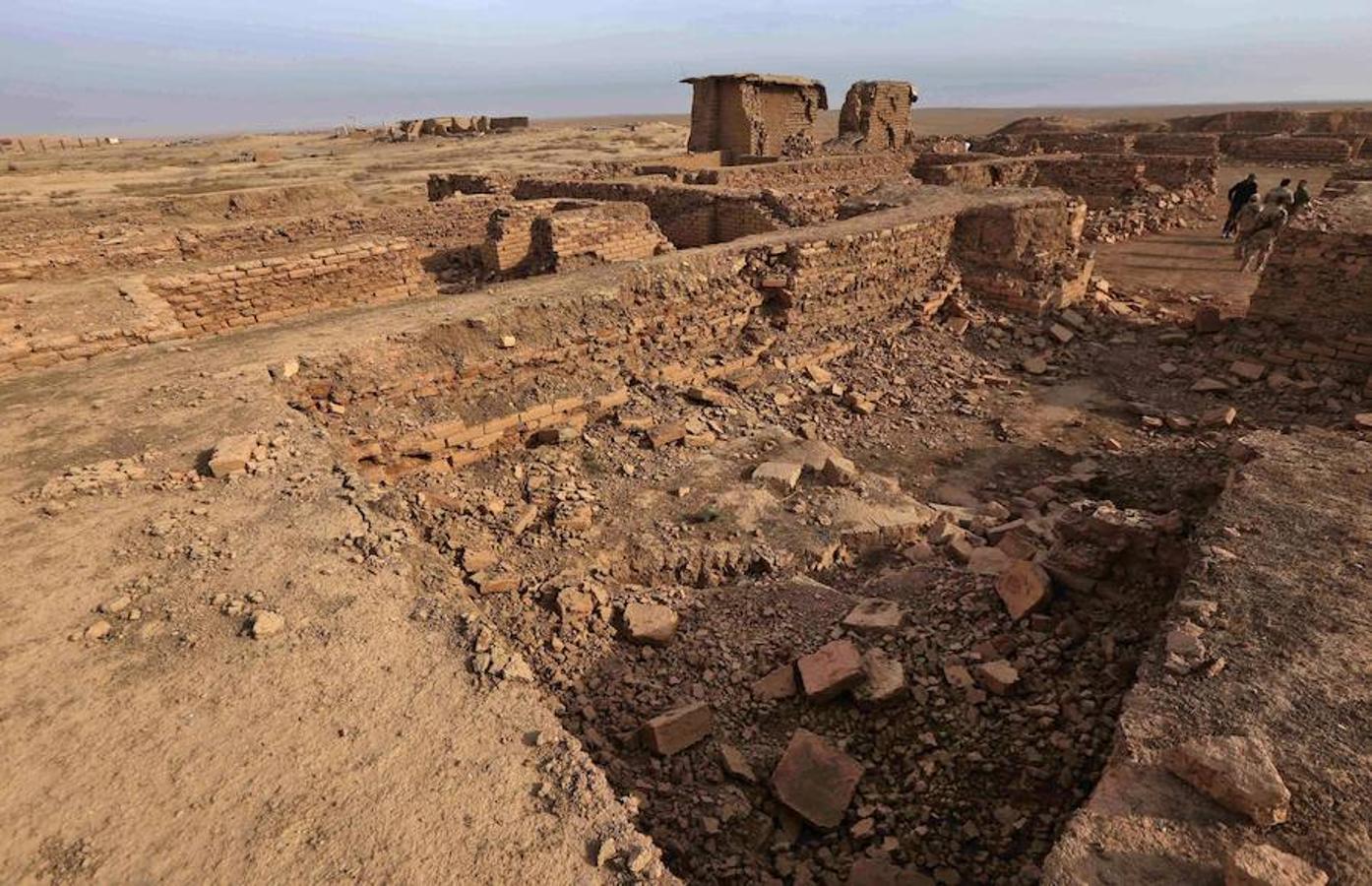 Así ha dejado Daesh la antigua ciudad de Nimrud