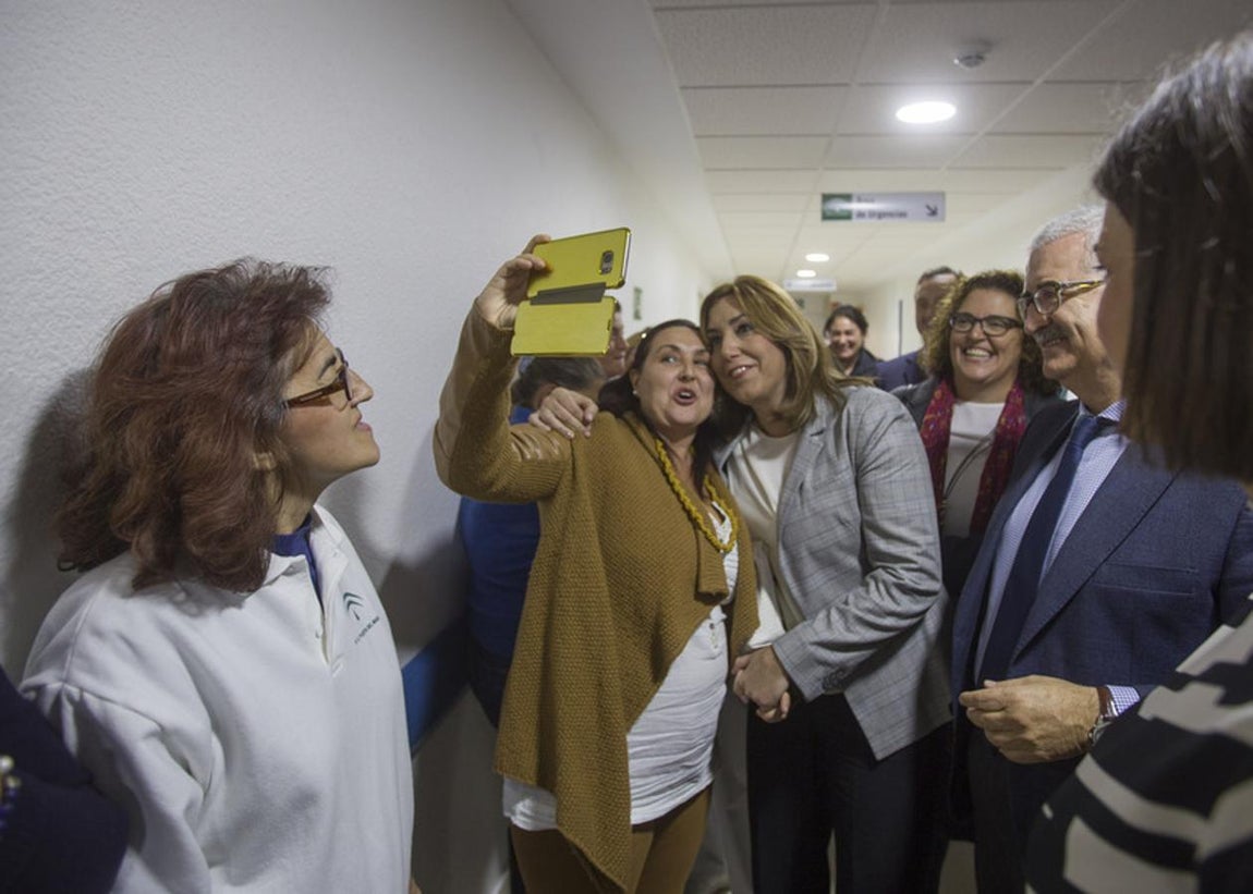 Susana Díaz visita San Carlos