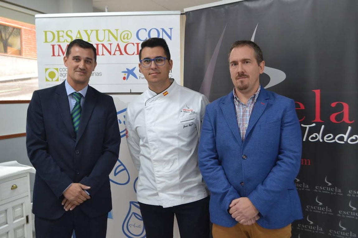 Más de 300 escolares de Castilla-La Mancha «Desayunan con Imaginación» en la Escuela de Hostelería de Toledo