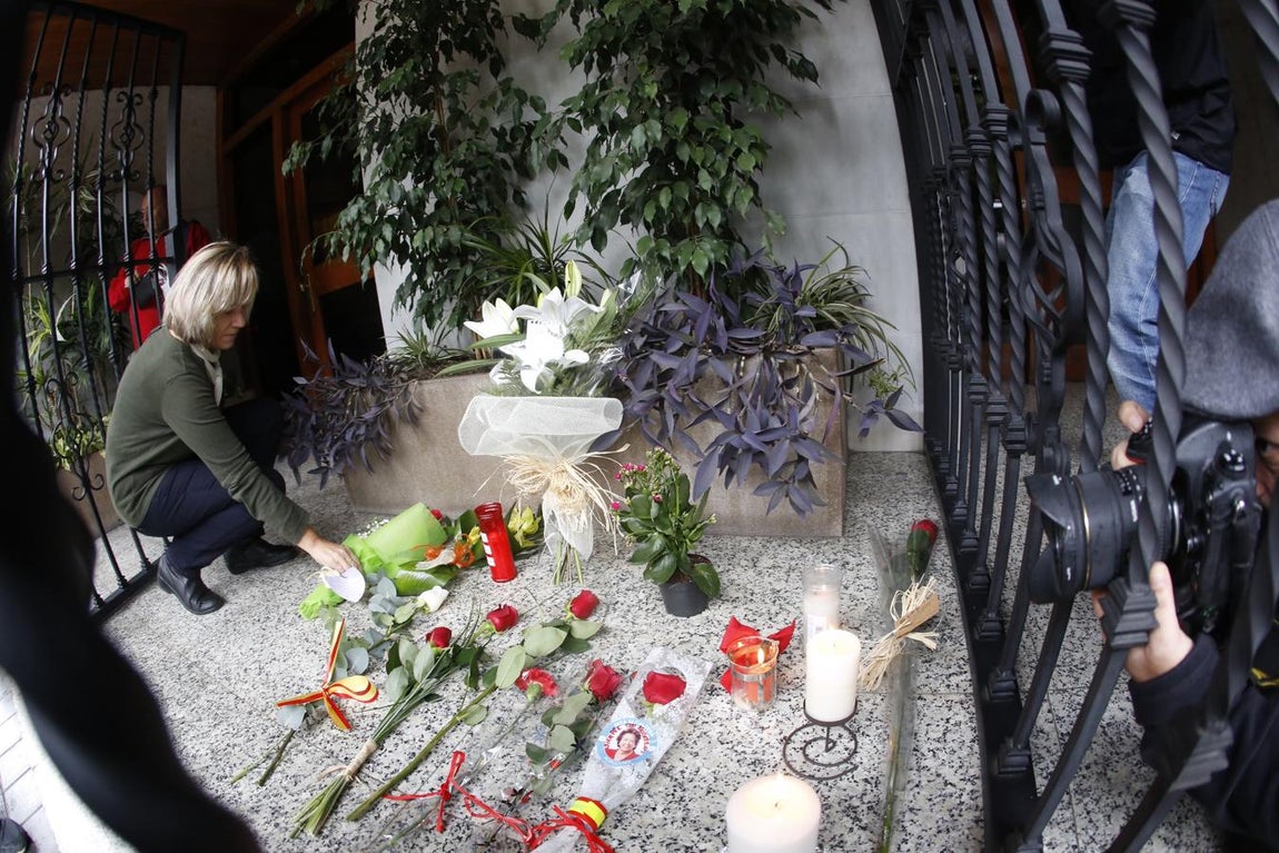 Duelo por la muerte de Rita Barberá. 