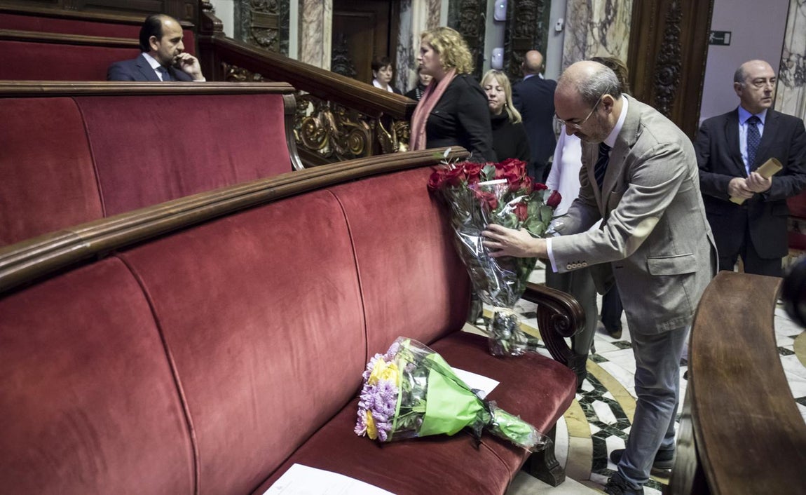 Duelo por la muerte de Rita Barberá. 