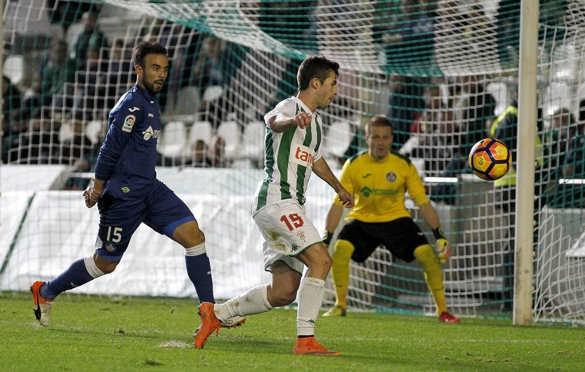 El partido Córdoba-Getafe, en imágenes