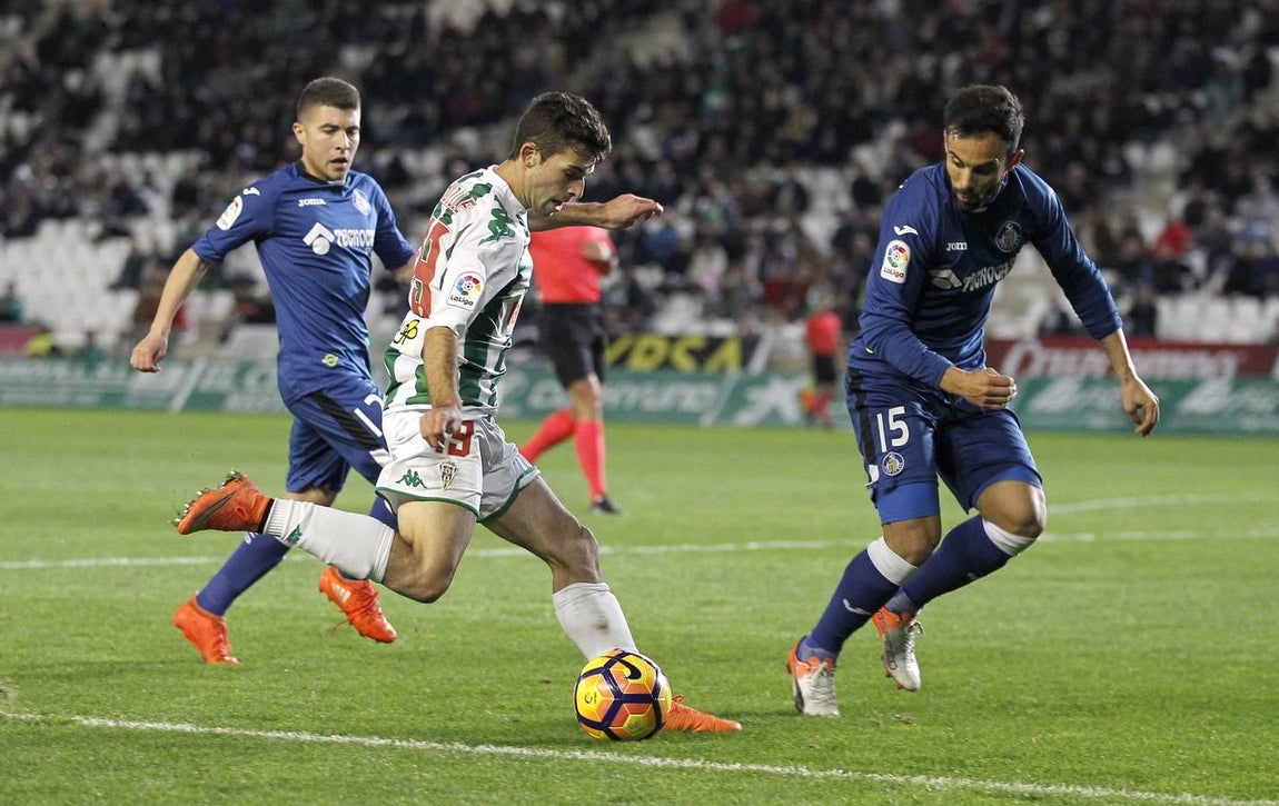 El partido Córdoba-Getafe, en imágenes