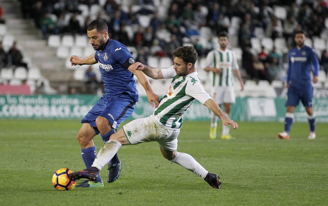 El partido Córdoba-Getafe, en imágenes