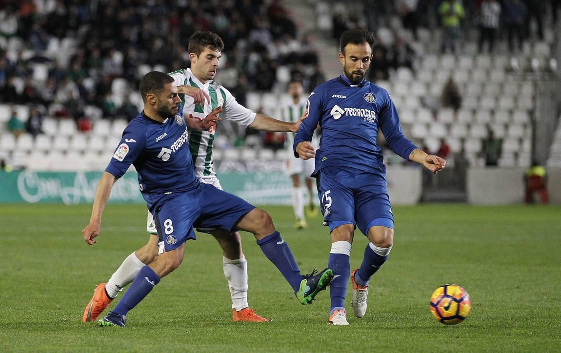 El partido Córdoba-Getafe, en imágenes