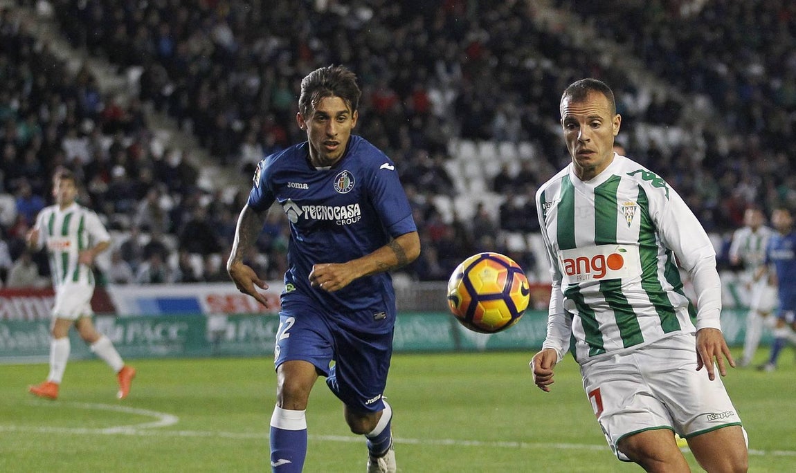 El partido Córdoba-Getafe, en imágenes