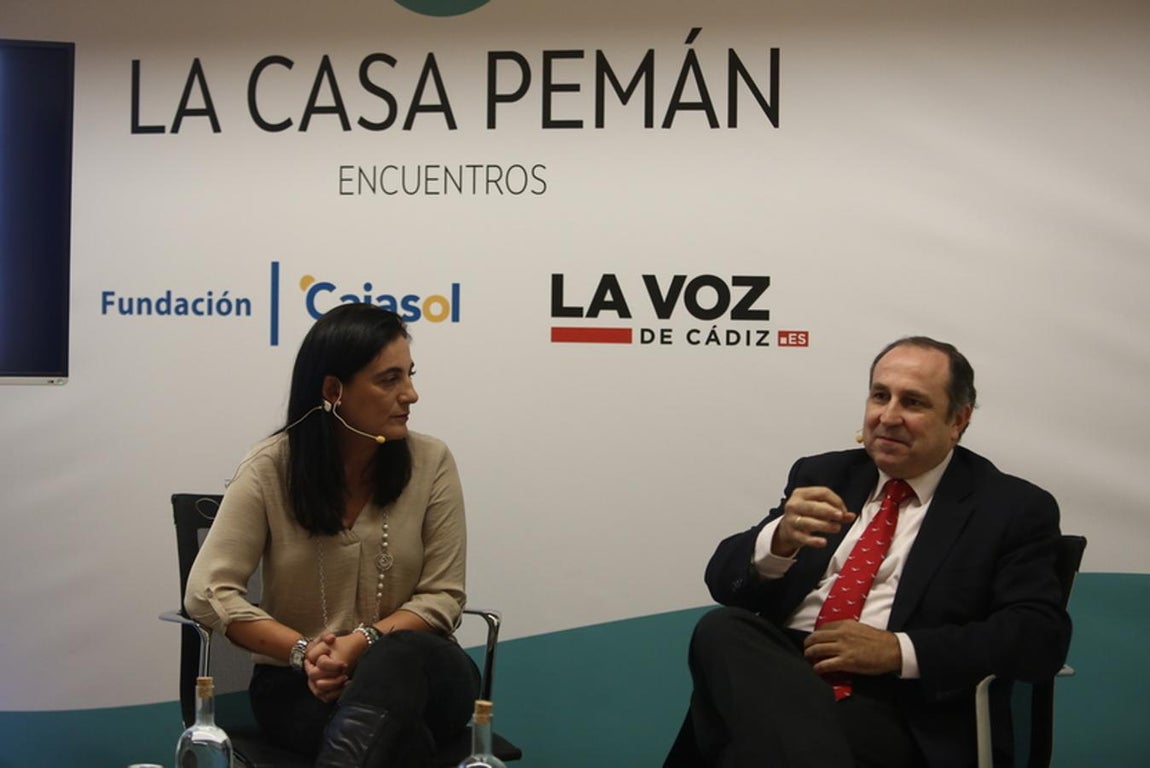 Fernando Alberca en el ‘Encuentro en la Casa Pemán&#039;