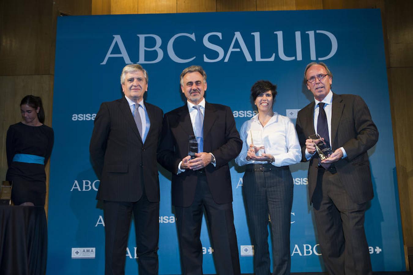 Los premios ABC Salud reconocen en sus seis categorías la labor más destacada de profesionales, instituciones y compañías del mundo sanitario