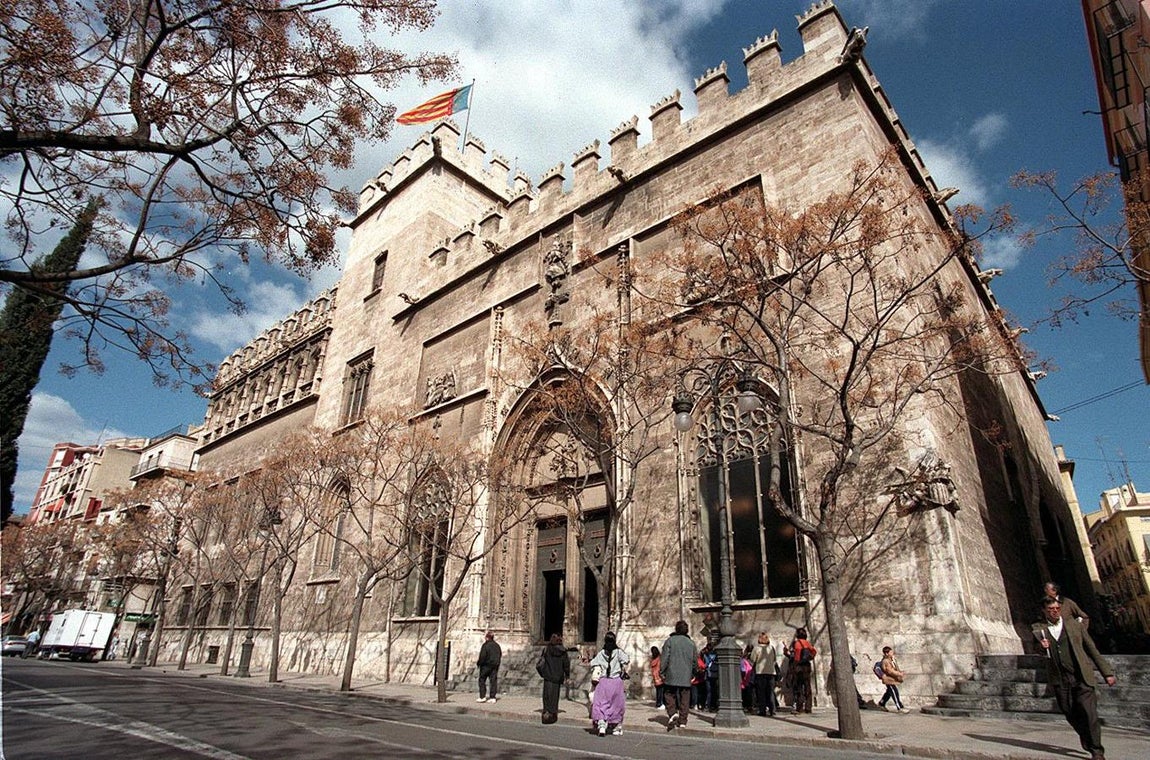 Lonja de la seda de Valencia. 