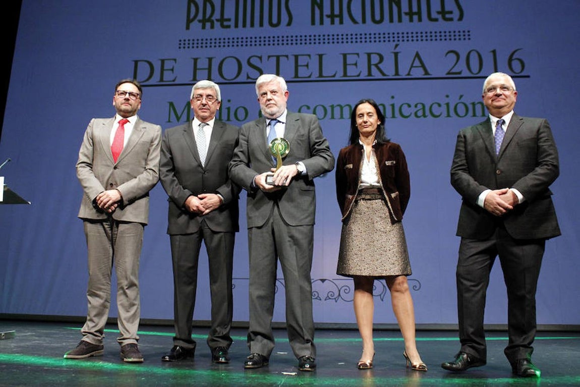 Entrega de los premios nacionales de hostelería