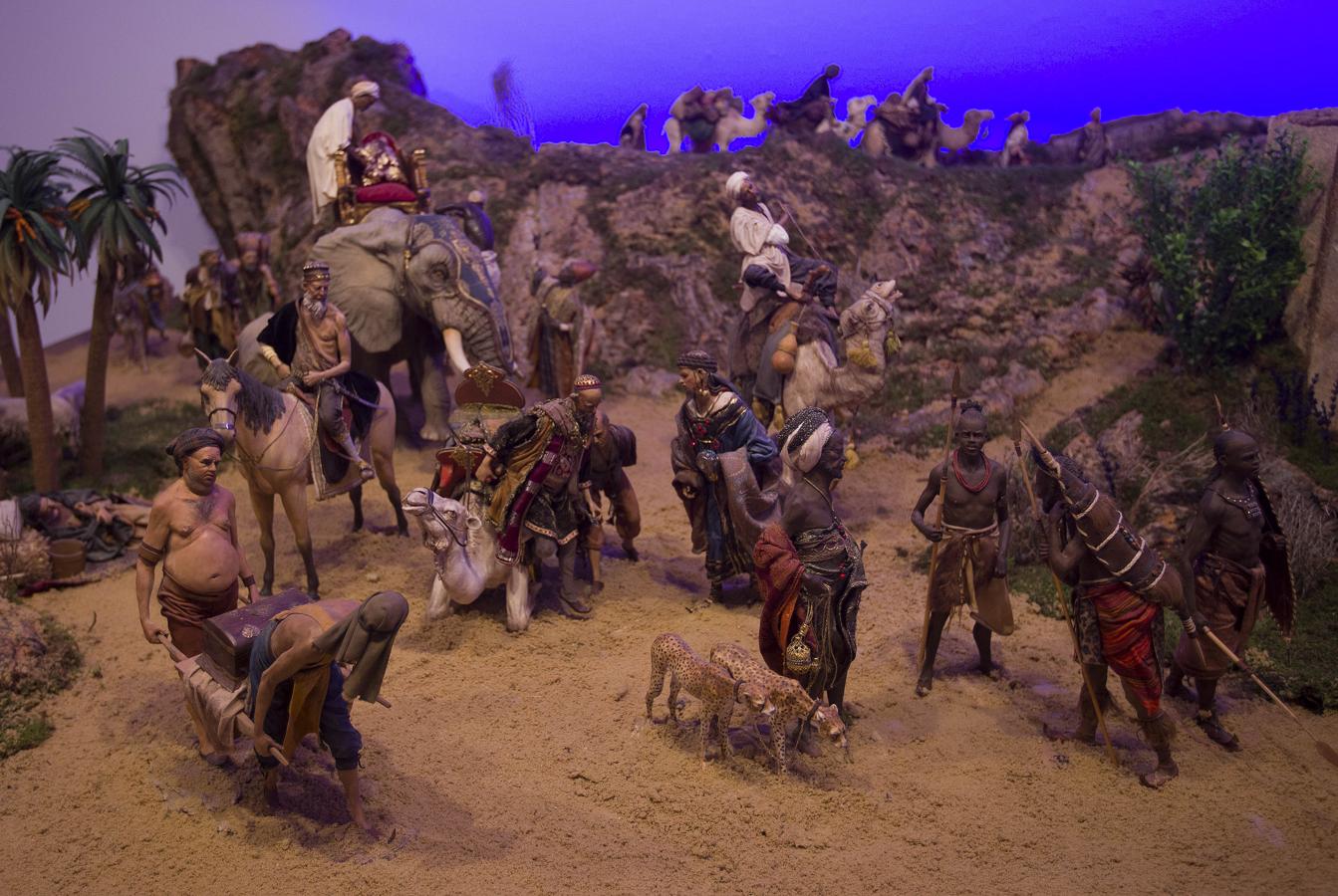 Inauguración de la muestra de belenes &#039;Noche de Luz&#039; en Diputación