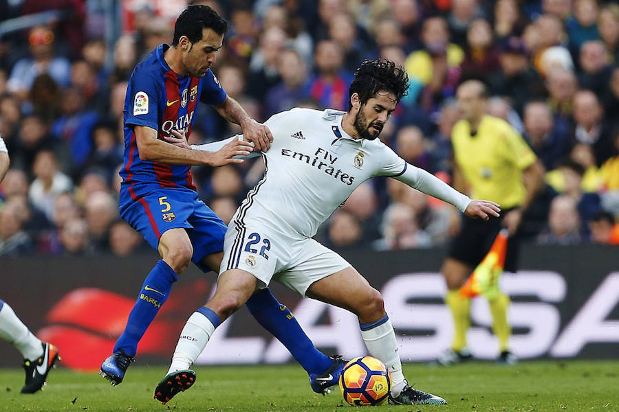 Las mejores imágenes del clásico Barcelona-Real Madrid