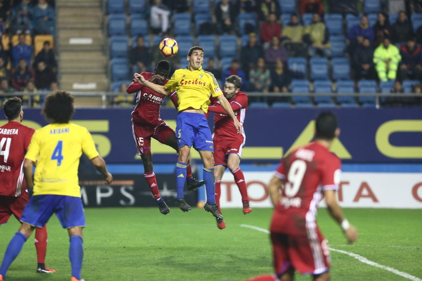 Las imágenes del Cádiz CF- Real Zaragoza