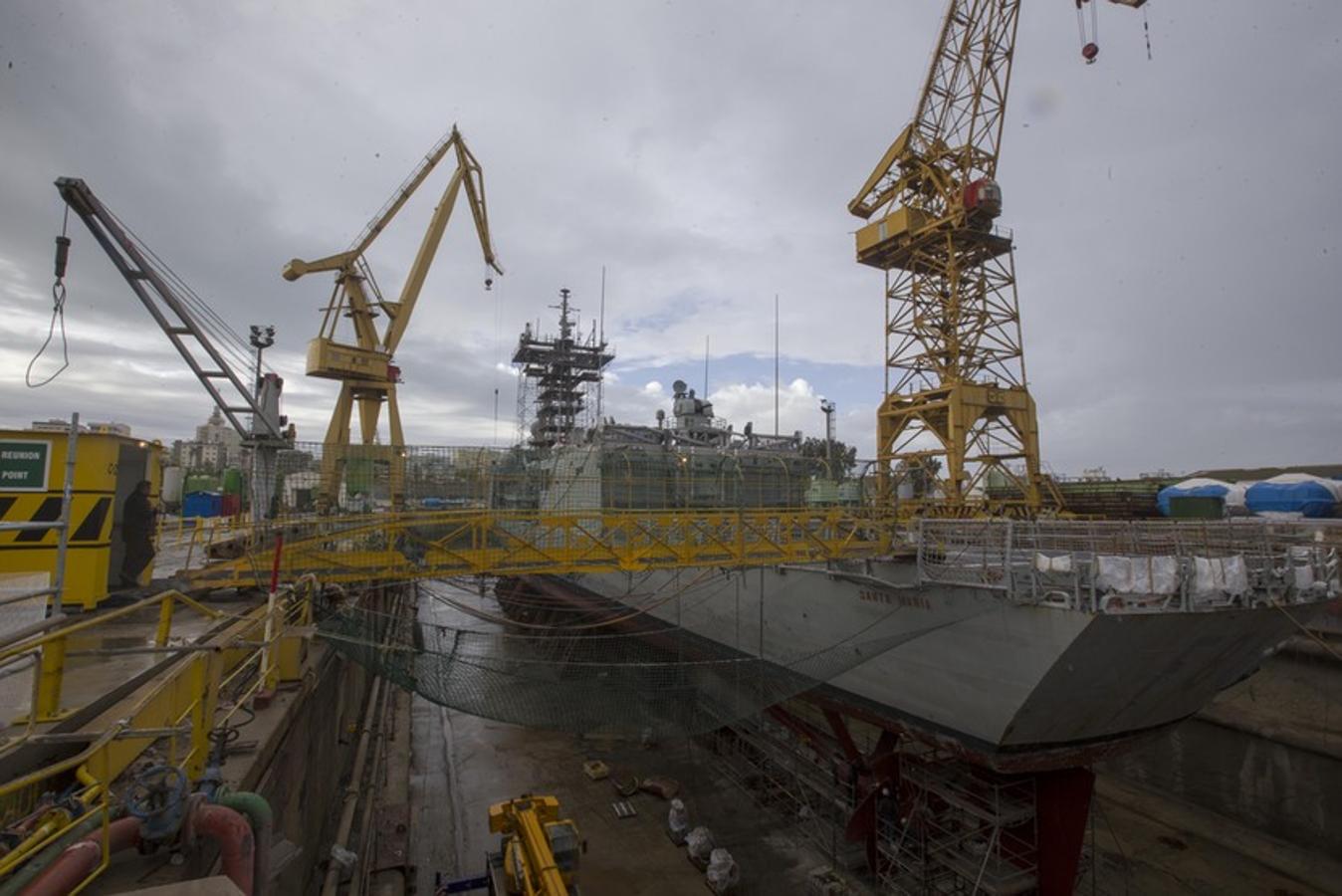 Navantia celebra el 125 aniversario en Cádiz abriendo sus puertas