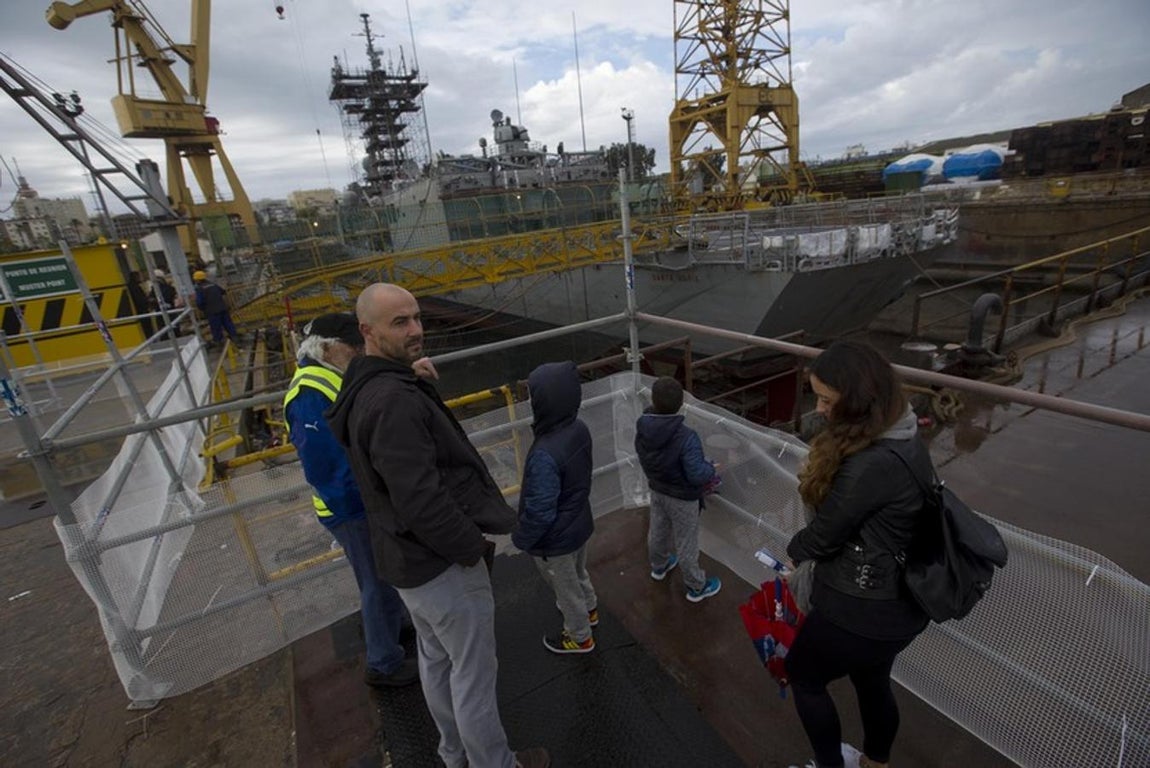Navantia celebra el 125 aniversario en Cádiz abriendo sus puertas