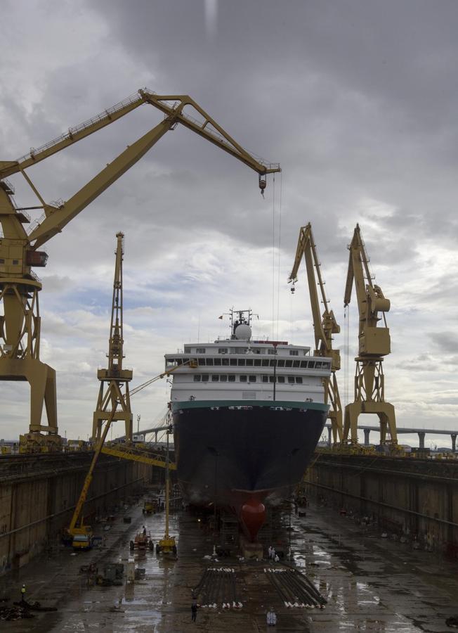 Navantia celebra el 125 aniversario en Cádiz abriendo sus puertas