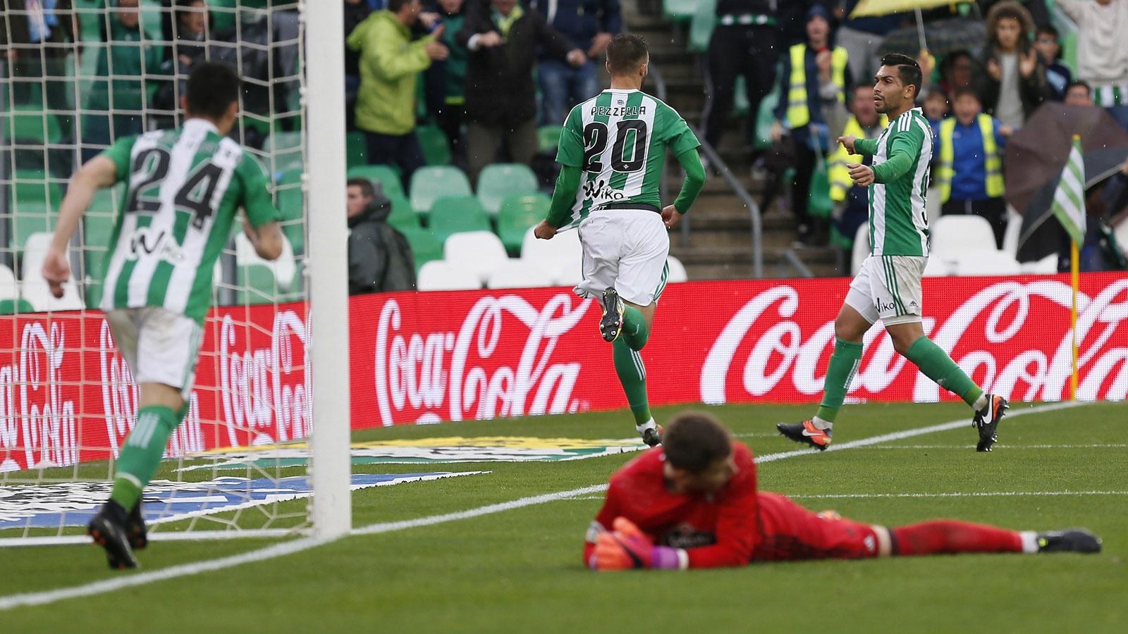 Sufrido empate del Betis en casa (3-3)