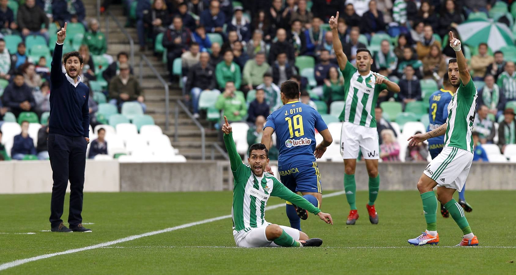 Sufrido empate del Betis en casa (3-3)