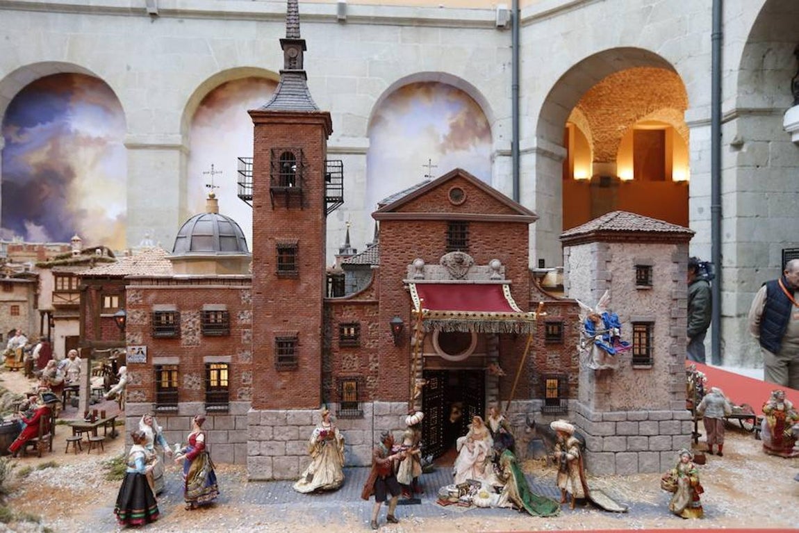 Un paseo por el Madrid de Carlos III, en el belén de Sol