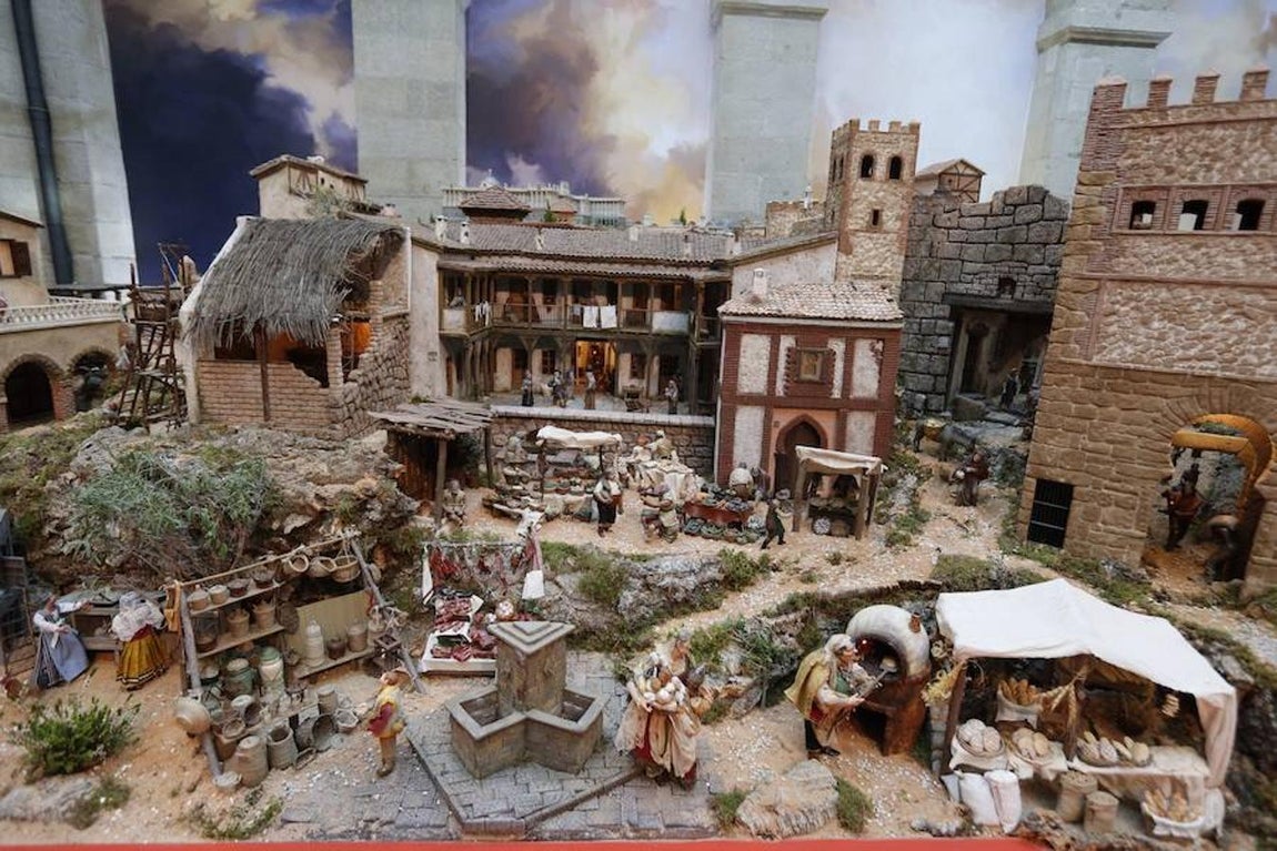 Un paseo por el Madrid de Carlos III, en el belén de Sol