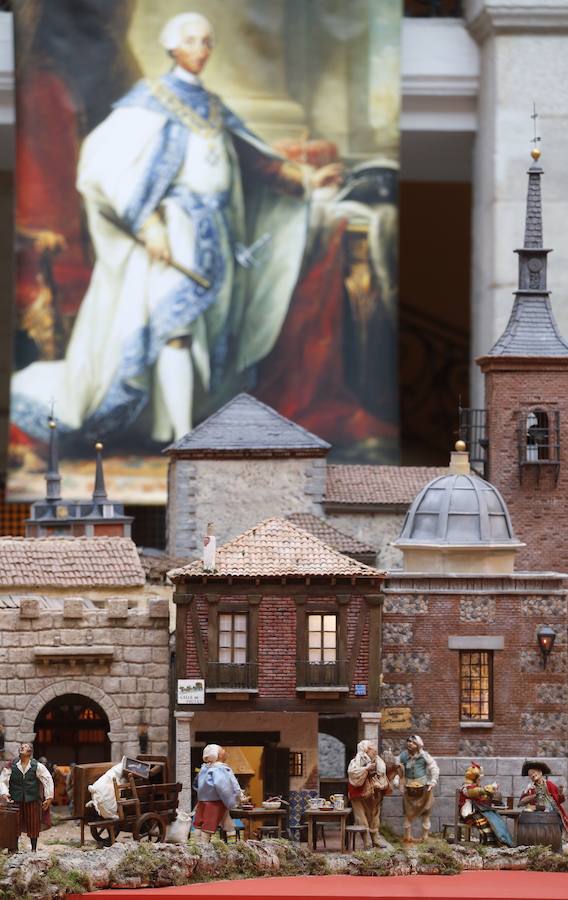 Un paseo por el Madrid de Carlos III, en el belén de Sol