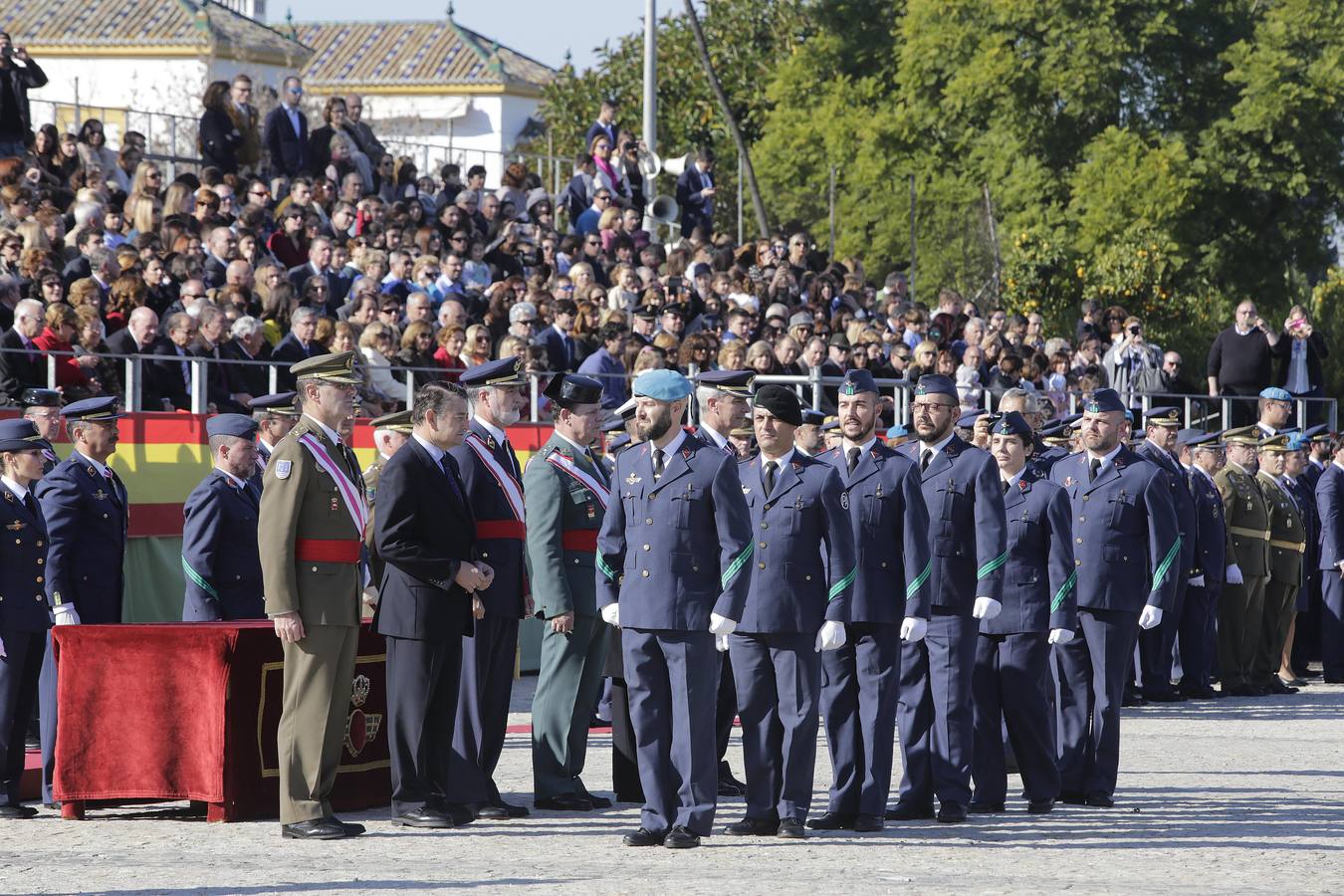 Multitudinaria celebración de la Virgen de Loreto en Tablada