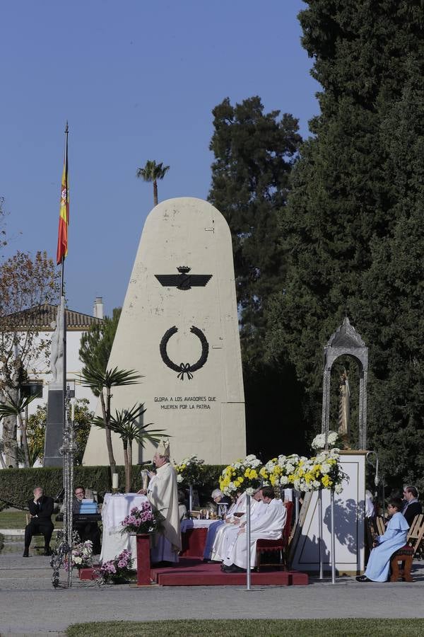 Multitudinaria celebración de la Virgen de Loreto en Tablada