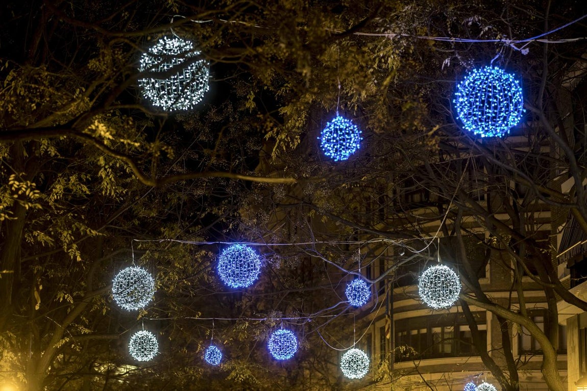 Así luce Valencia de Navidad. 