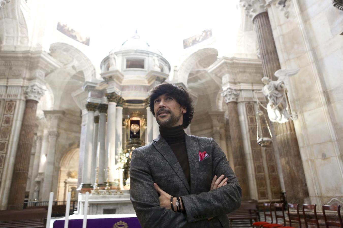 Manuel Lombo en la Catedral de Cádiz