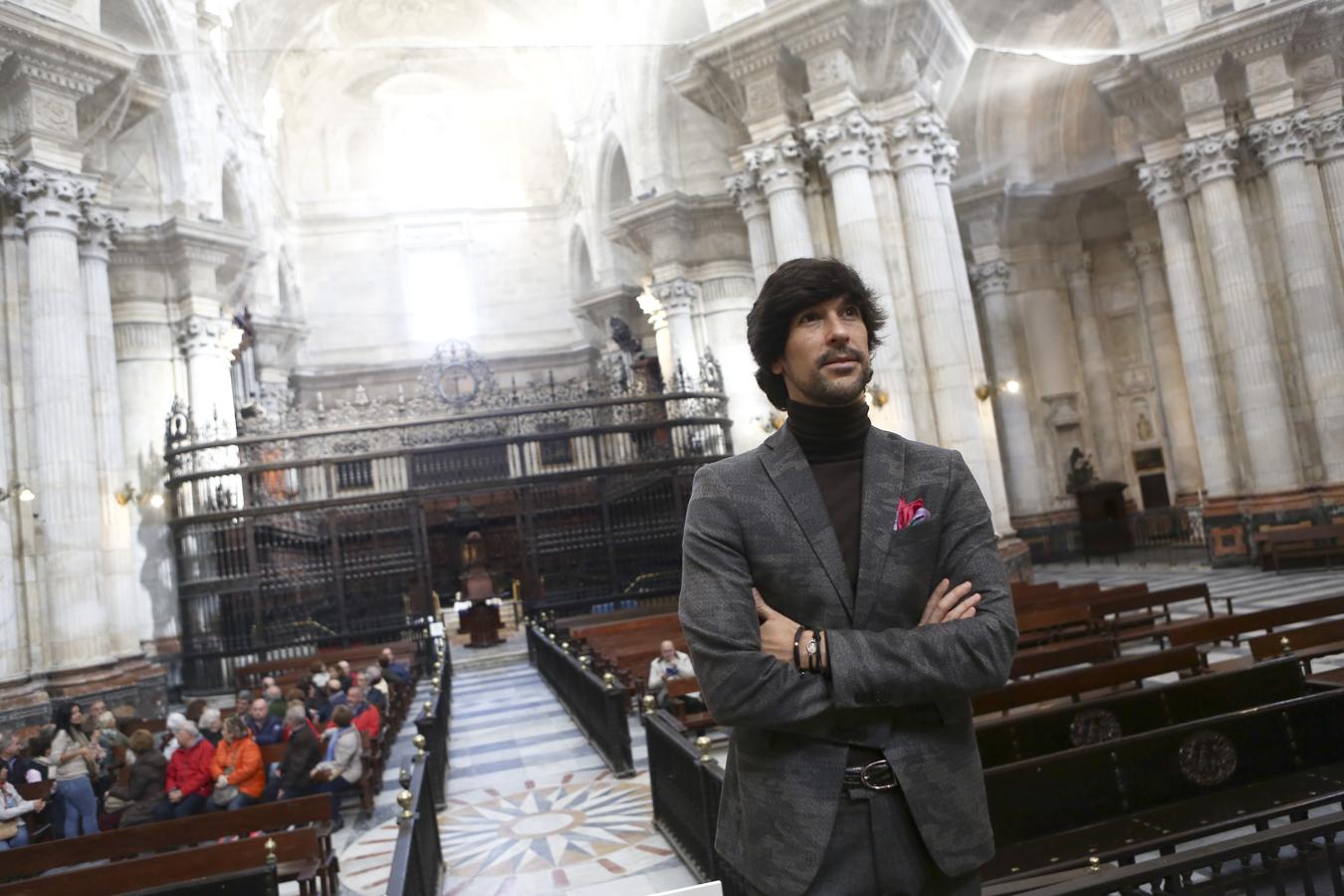 Manuel Lombo en la Catedral de Cádiz