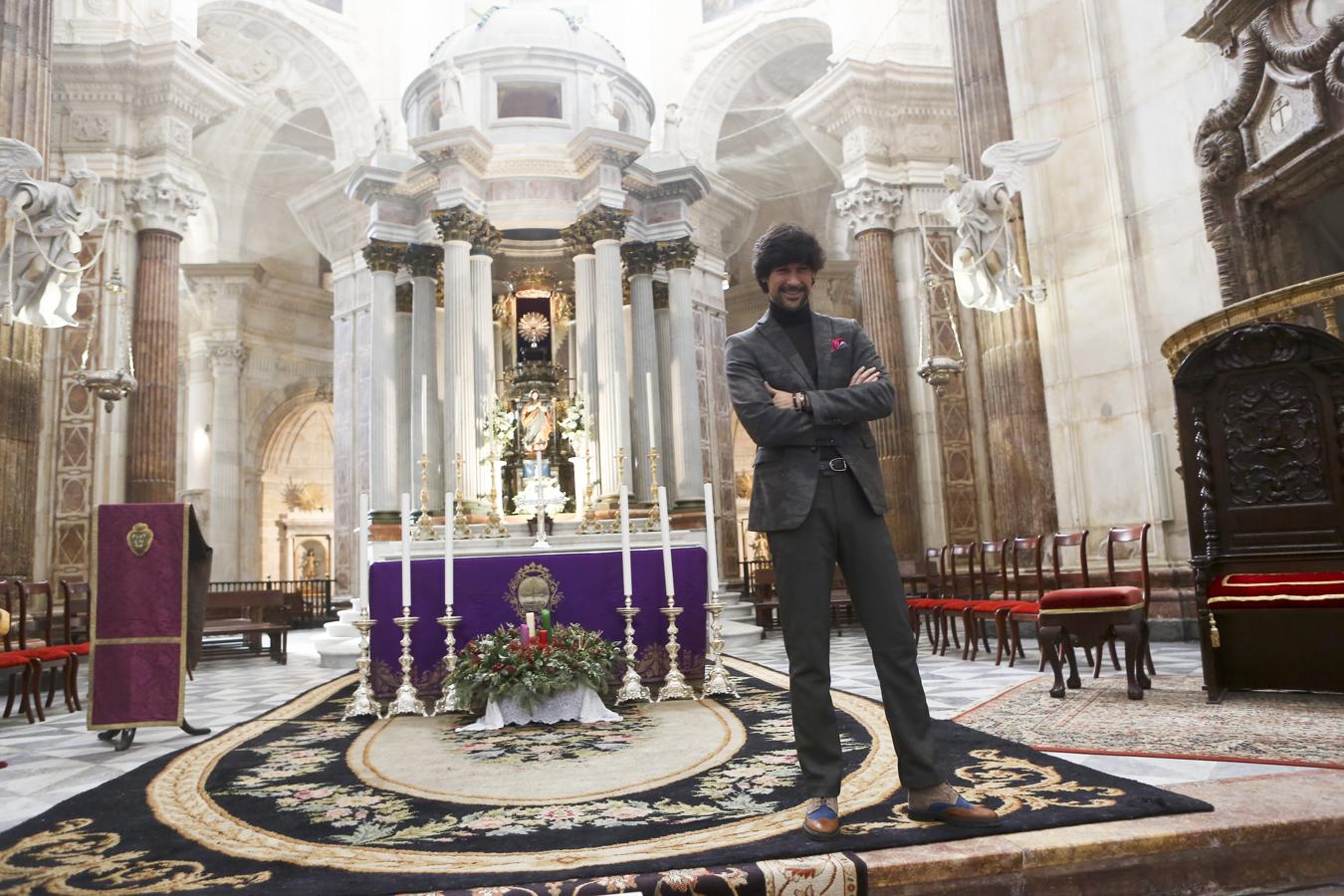 Manuel Lombo en la Catedral de Cádiz