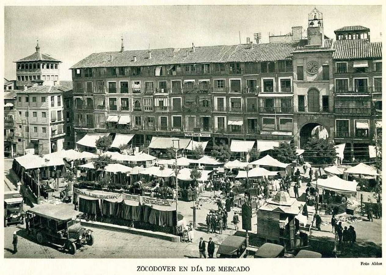 Vista de un Martes veraniego hacia 1930. Foto Aldus. Archivo Municipal de Toledo. 