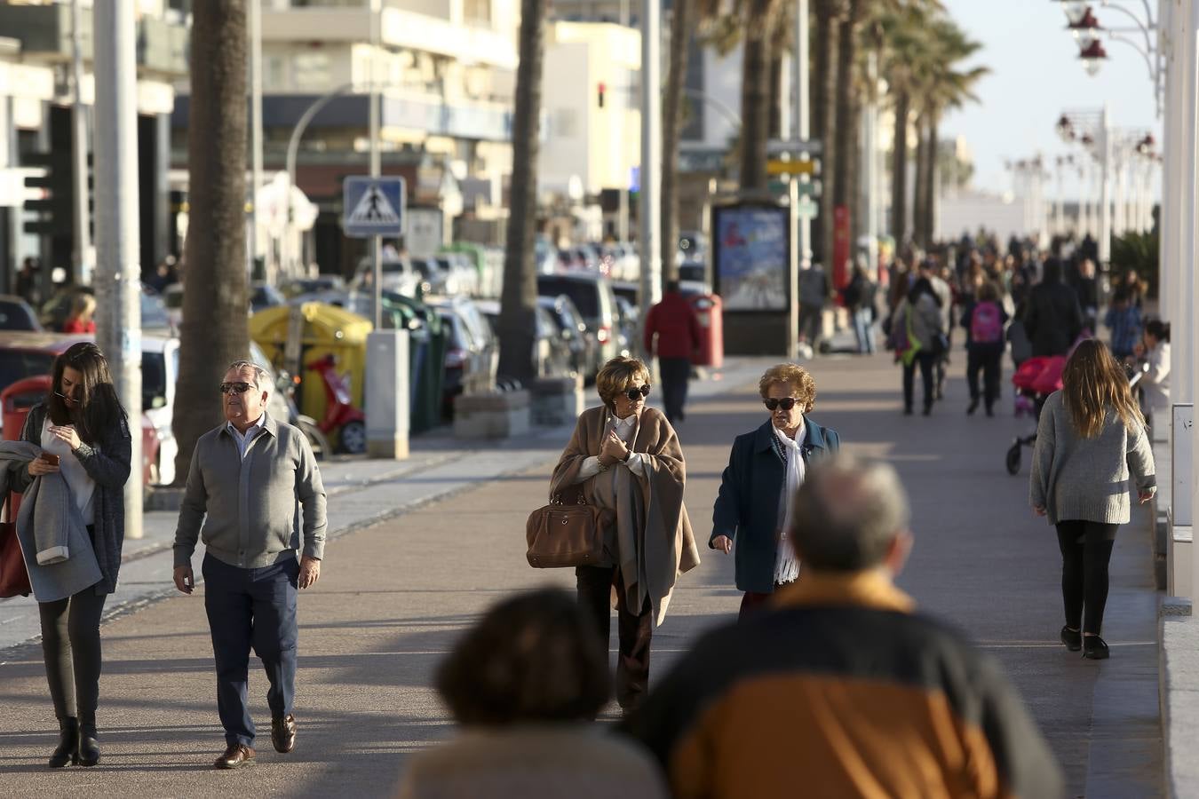 El sol acompaña la Navidad en Cádiz