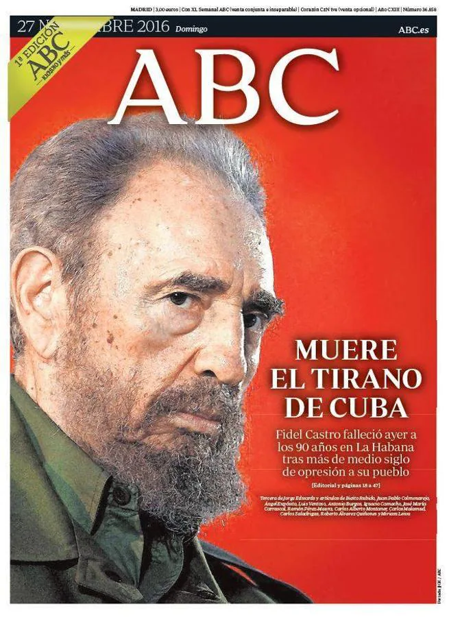 La muerte de Fidel Castro es, sin duda, una de las noticias internacionales del año