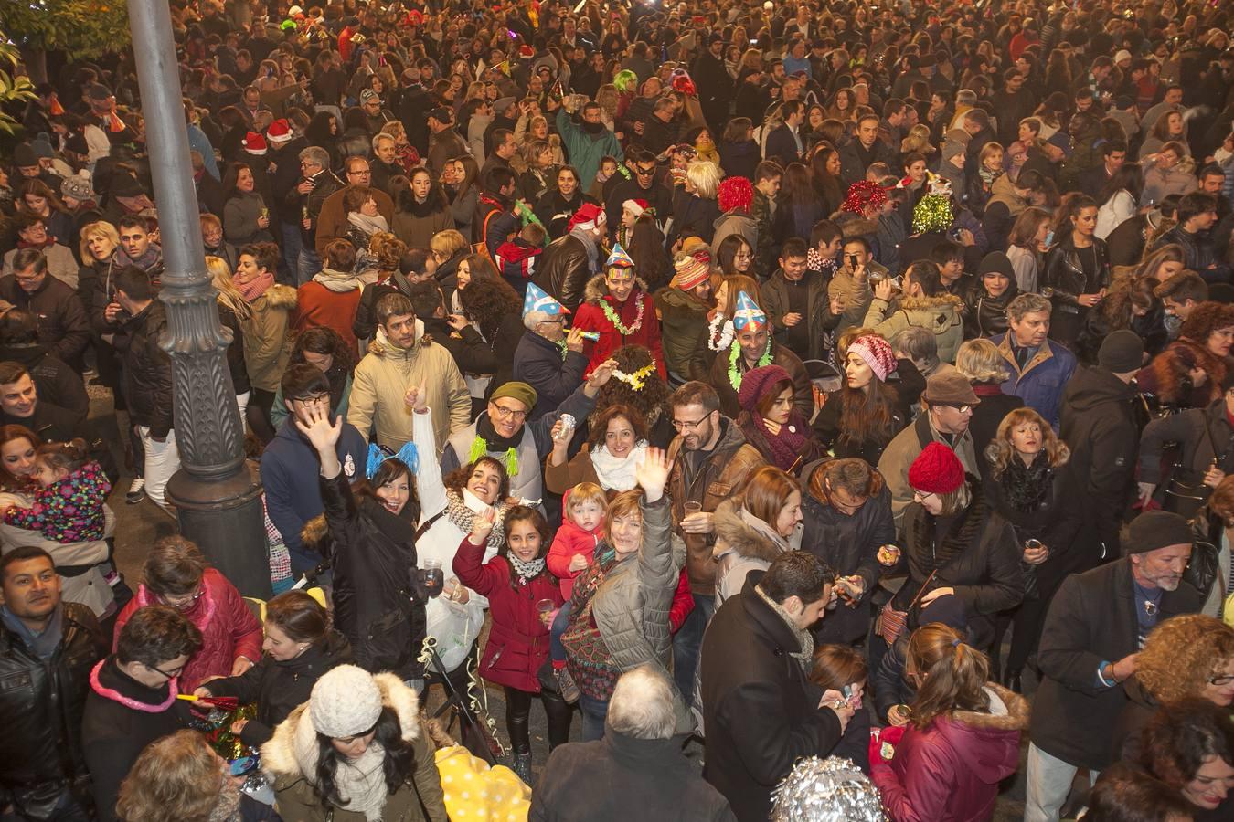 La fiesta de fin de año de 2016 en las Tendillas, en imágenes