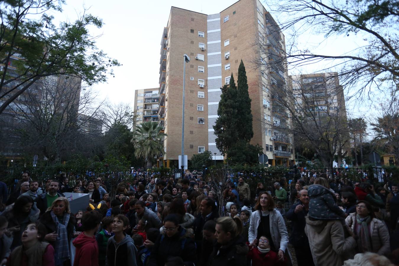 El Heraldo del Porvenir recorre las calles del barrio