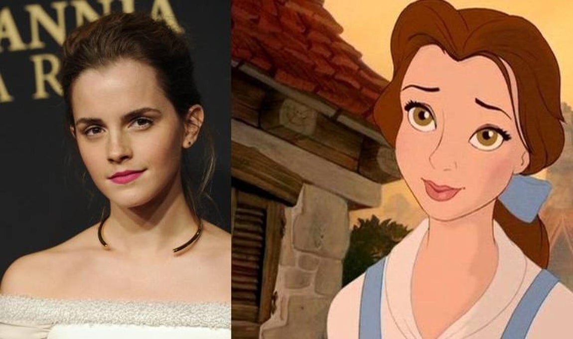 Emma Watson y Bella. 