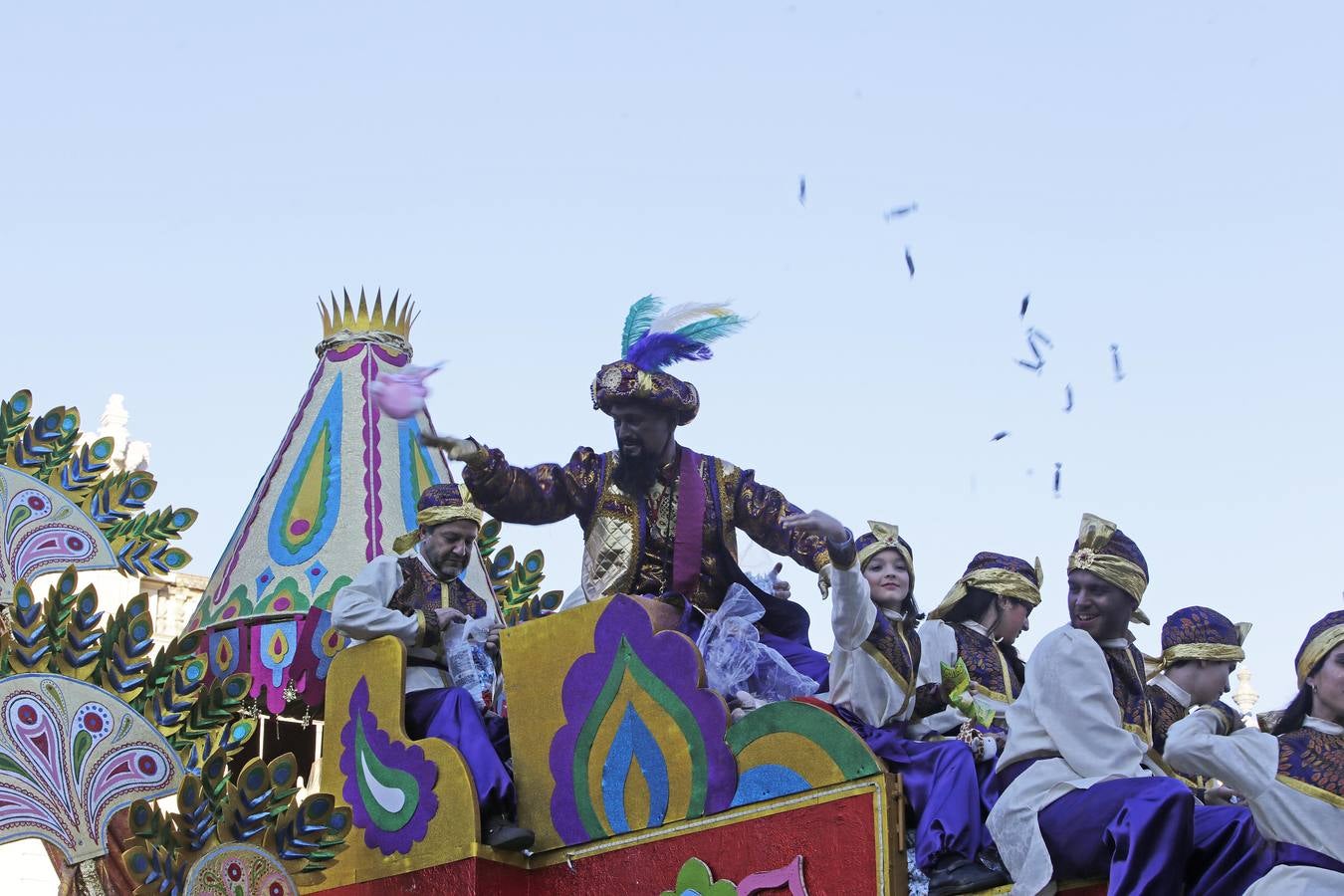 La Cabalgata de los Reyes Magos, en imágenes