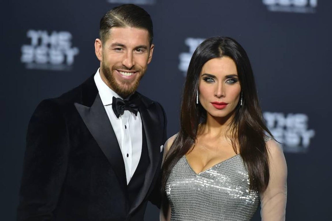 Sergio Ramos y Pilar Rubio. 