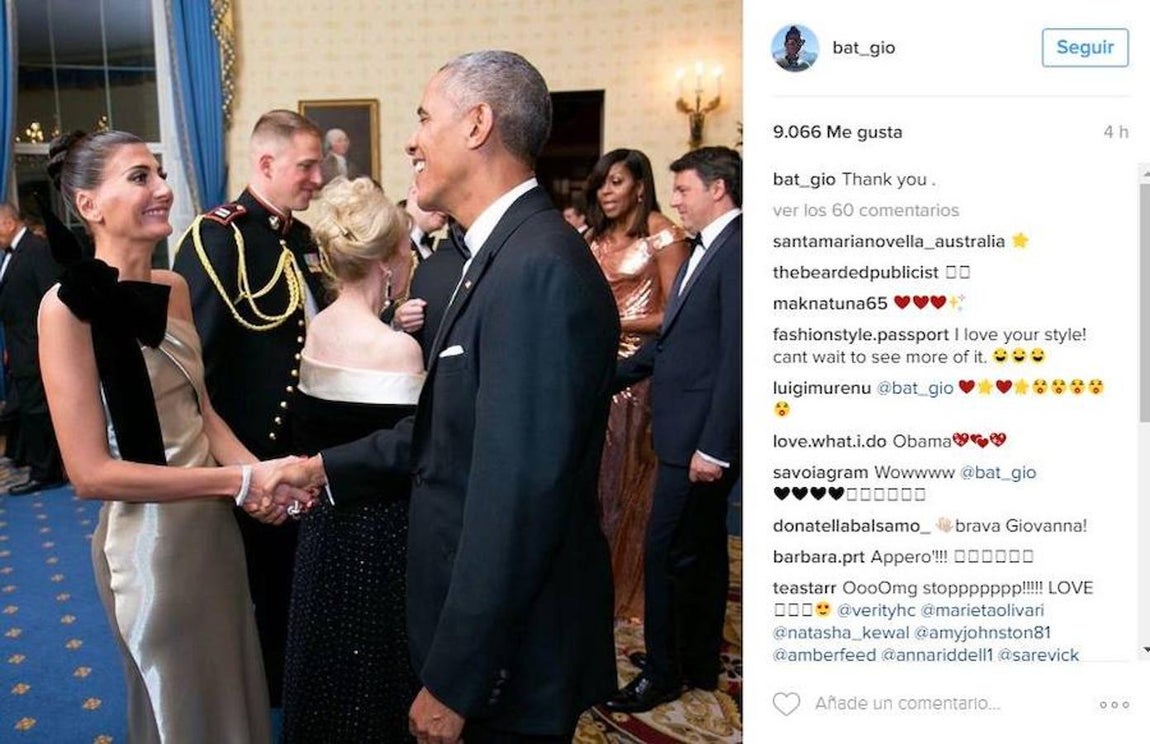 Giovanna Engelbert (editora de moda). «Gracias»